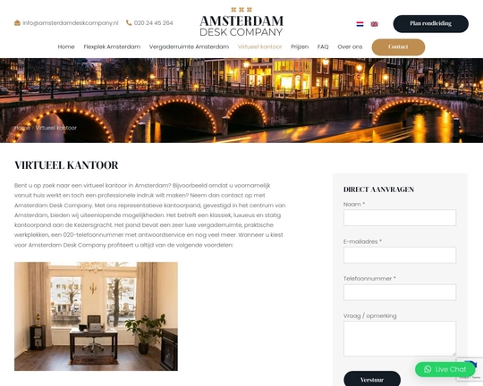 Amsterdam Desk Company Logo